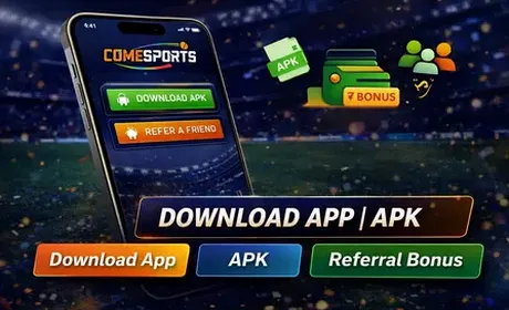 Download the app, unlock code COMEVI300, and enter ₹1 contests faster